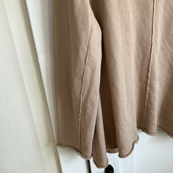 Eileen Fisher Tan cardigan Blazer Organic Cotton - Picture 8 of 10